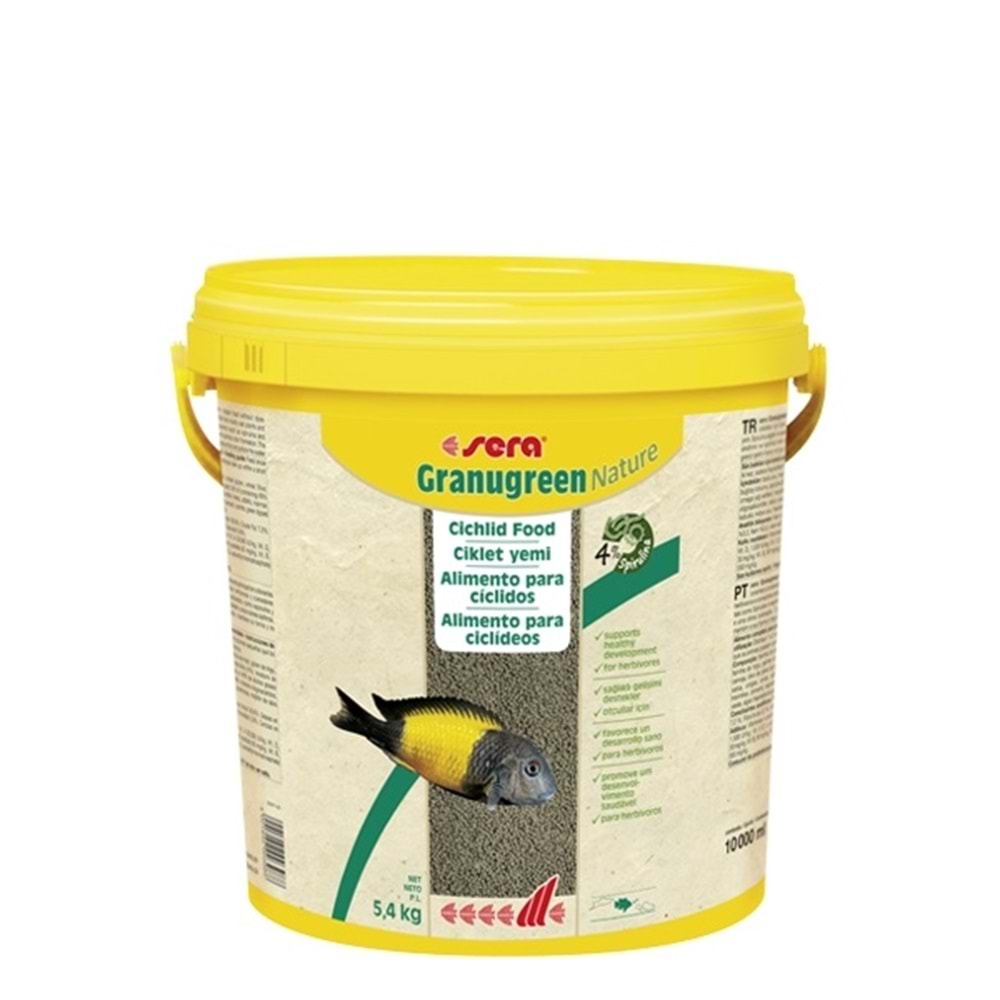 Sera Granugreen Nature 50 Gr Paketli (Kovadan Bölme)