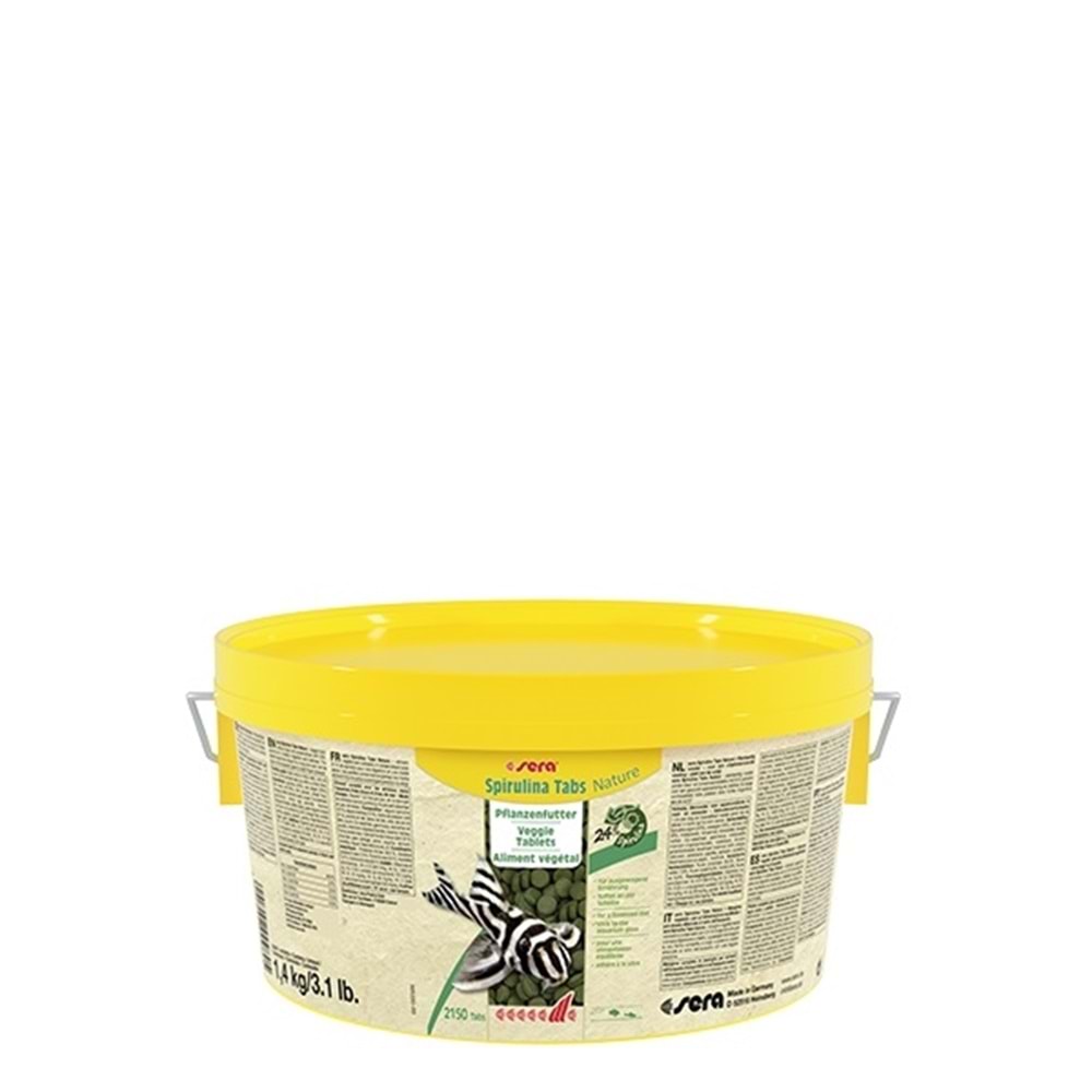 Sera Spirulina Nature 50 Adet (Kovadan Bölme)