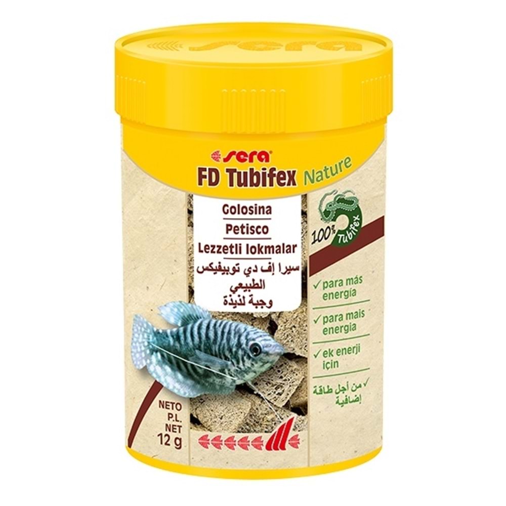 Sera Fd Tubifex (Kurt) Nature-100 Ml