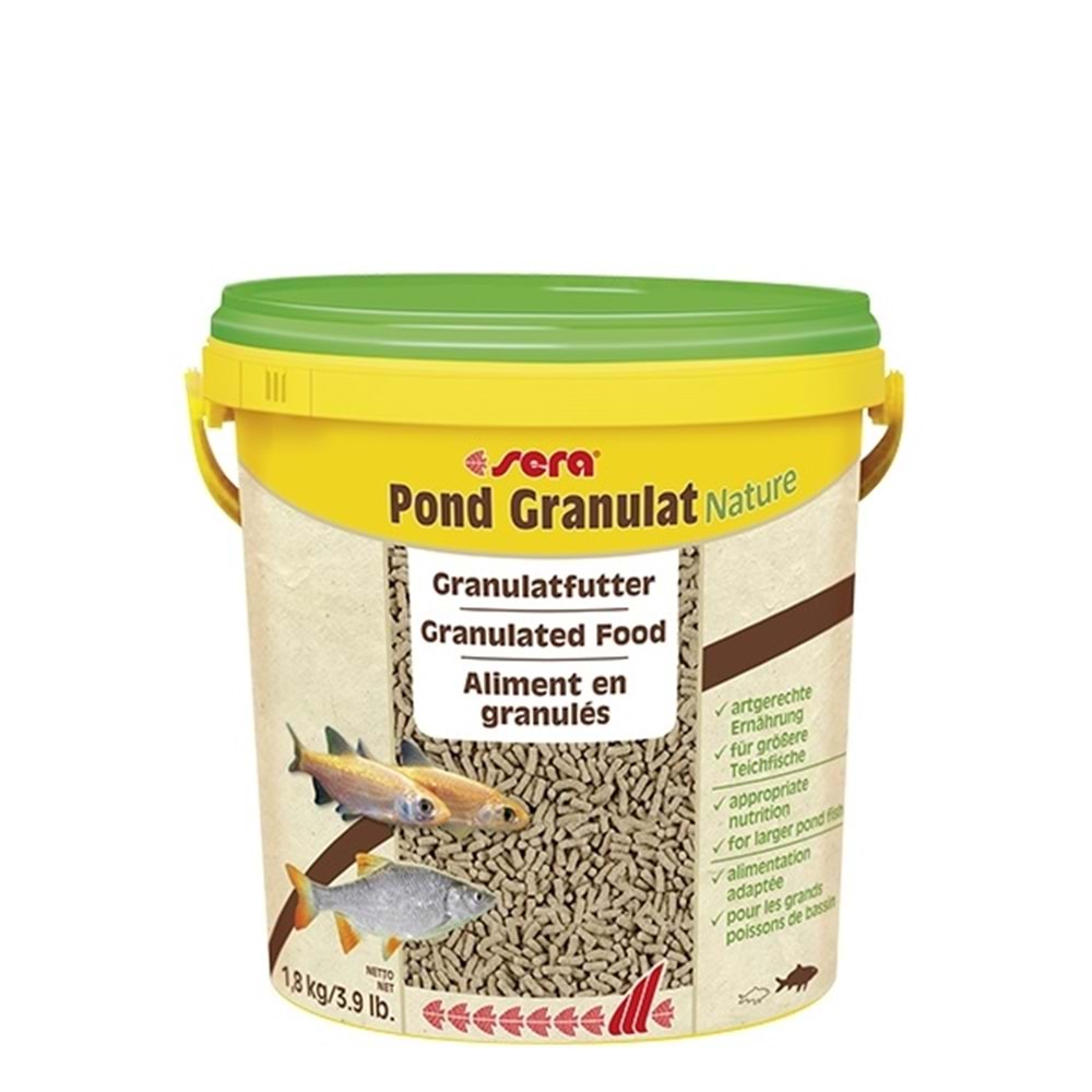 Sera Pond Granulat Nature 50 Gr Paketli (Kovadan Bölme)