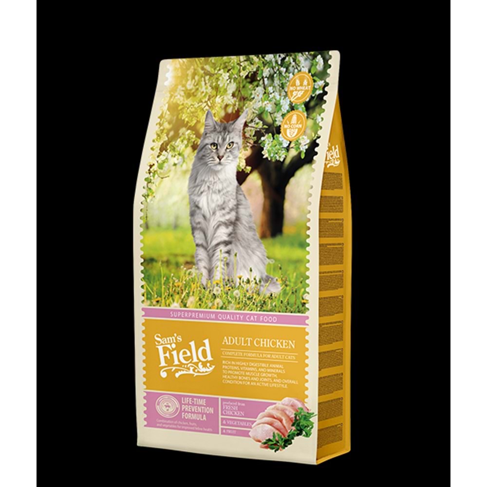 Sam'S Field Adult Tavuklu 2,5 Kg