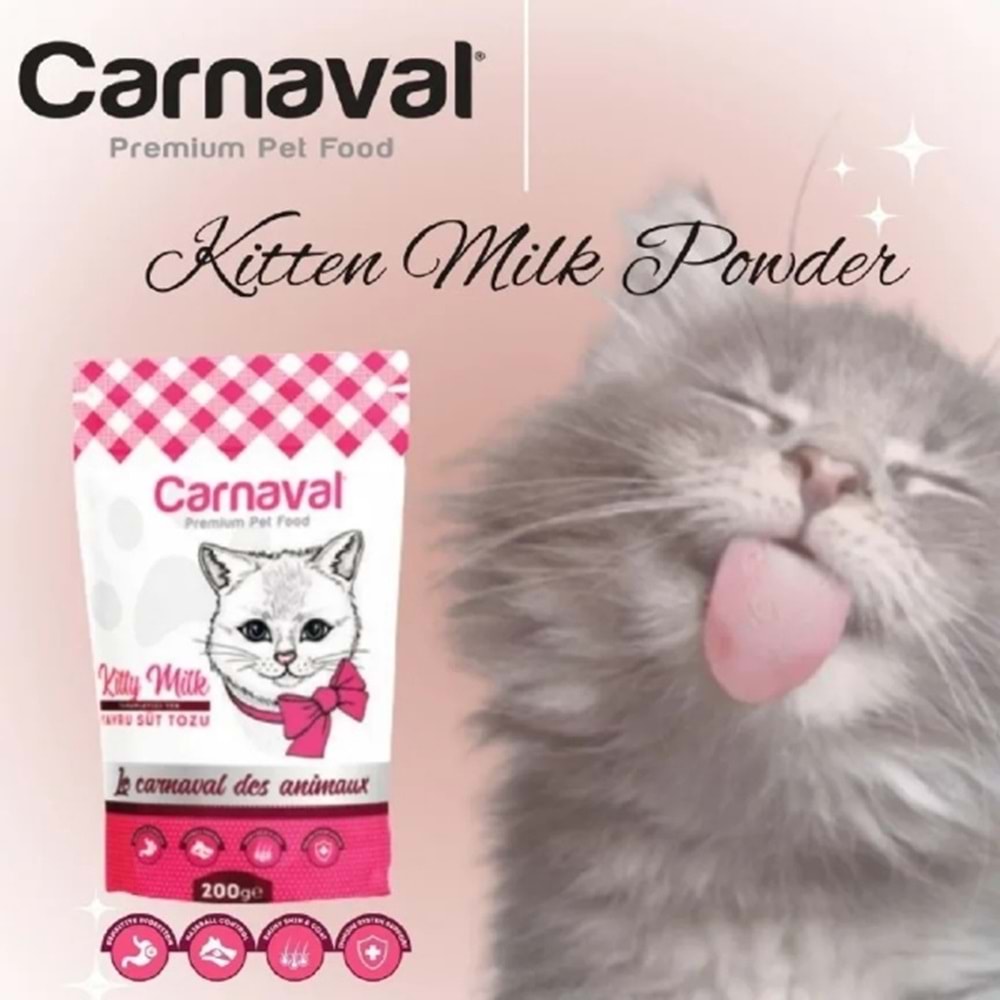 Carnaval Premium Yavru Kedi Süt Tozu 200 Gr