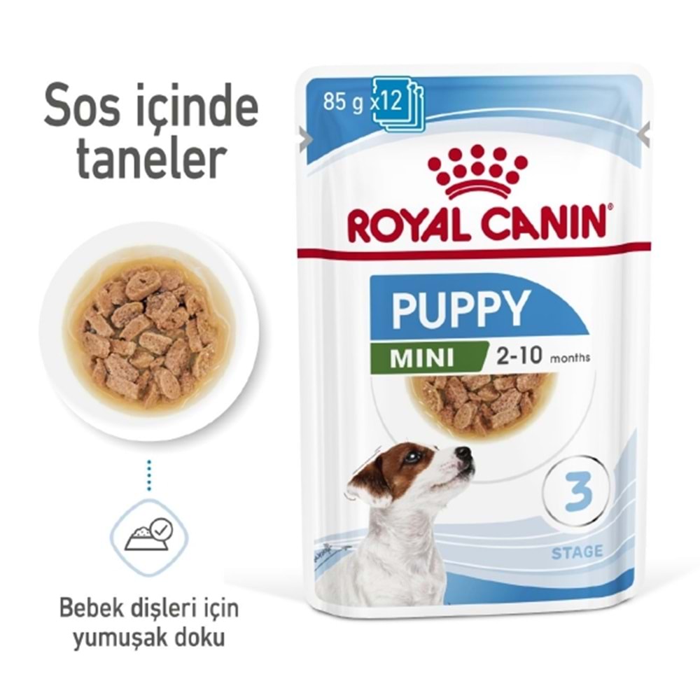 Royal Canin Yaş Mama Mını Puppy 85 Gr