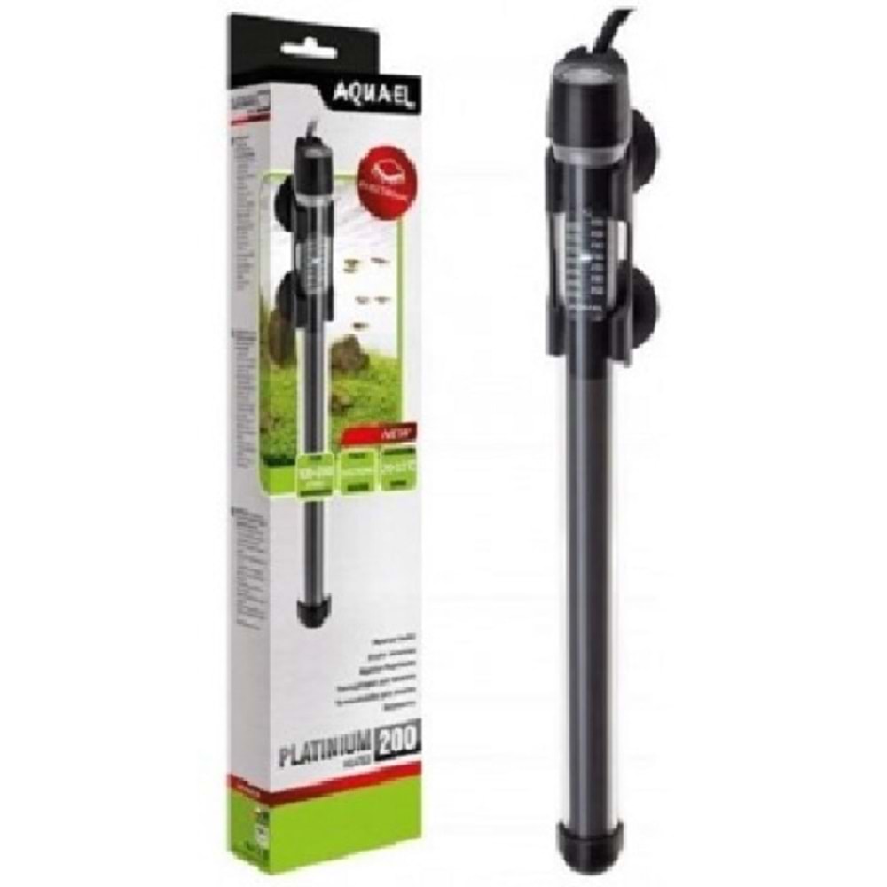 Aquael Glass Heater Platinium Heater 200W Akvaryum Isıtıcısı