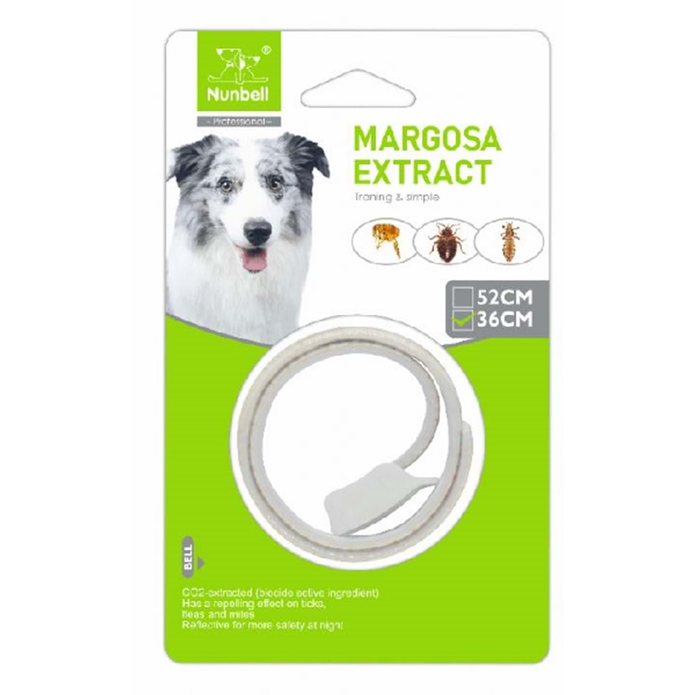 NUNBELL KÖPEK BİT PİRE KENE UZAK.TAS. 36CM