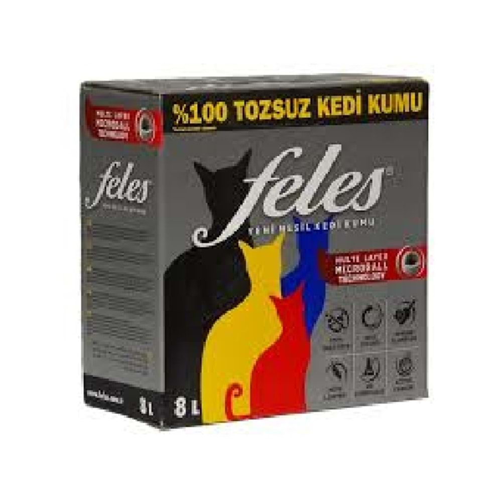 Feles Kedi Kumu 8Lt