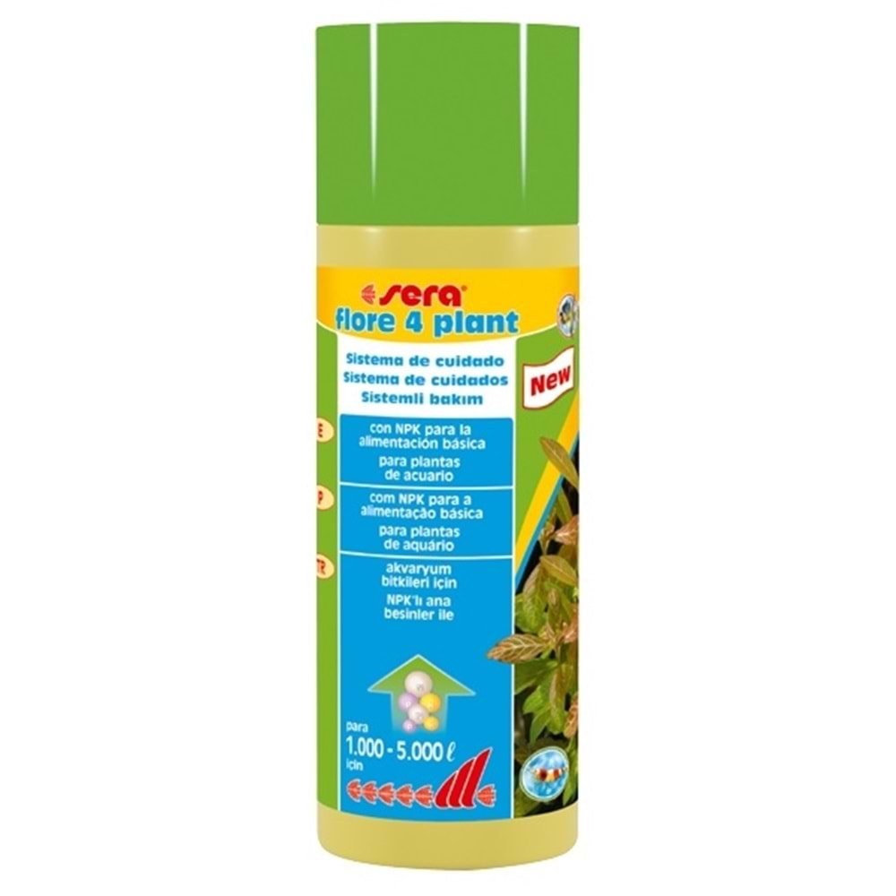 Sera Flore 4 Plant-250 Ml