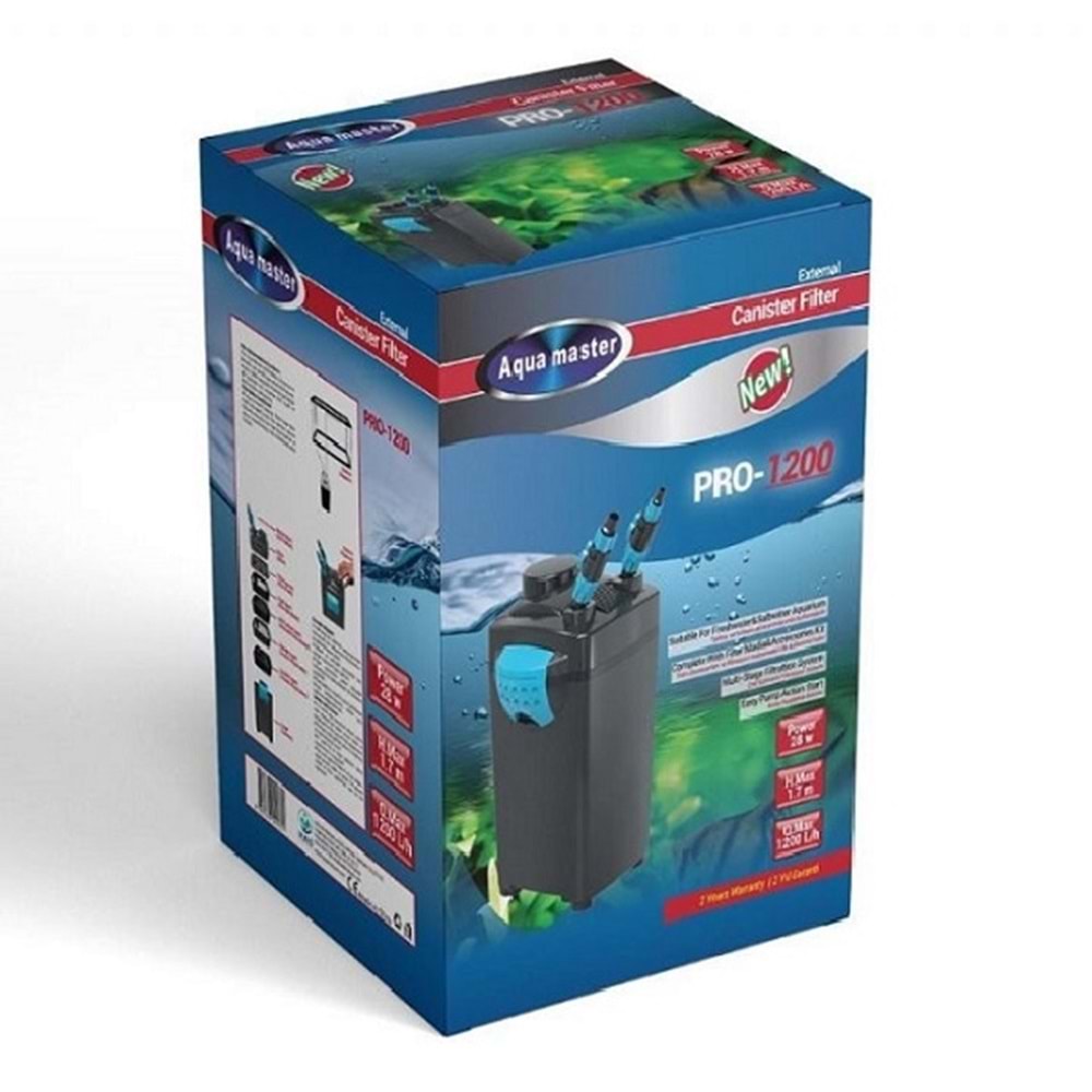 EXP-1200 AQUA MASTER DIŞ FİLİTRE 1200 LT