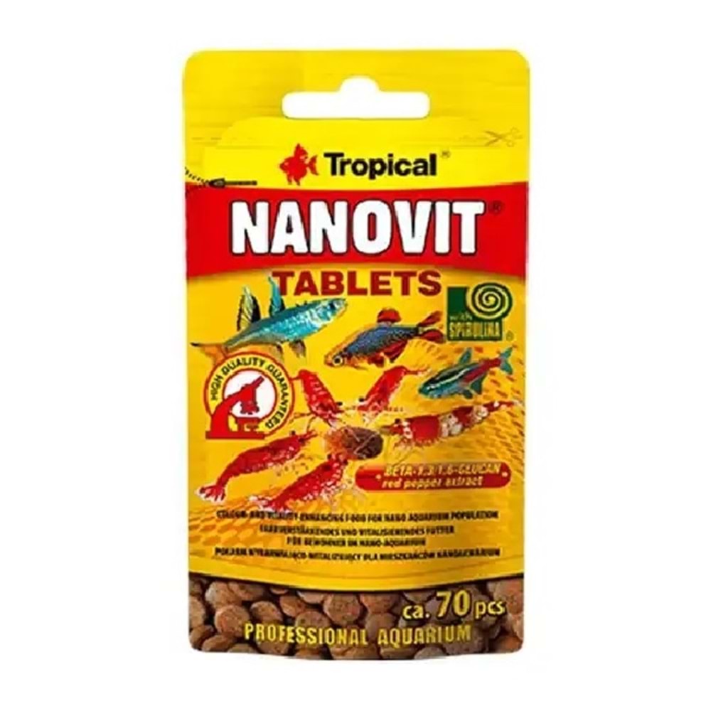 Tropical Nanovit Tablets 10Gr