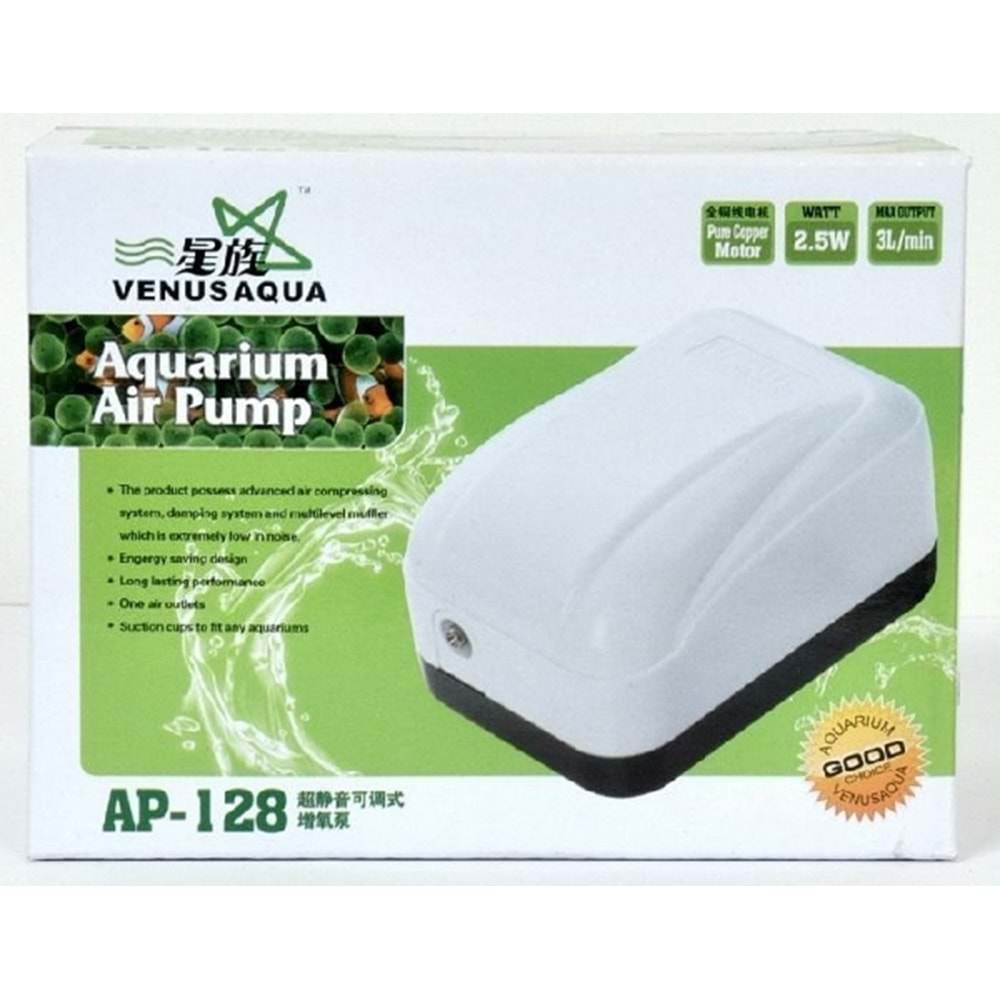 AP128 VENUSAQUA HAVA MOTORU TEK ÇIKIŞ