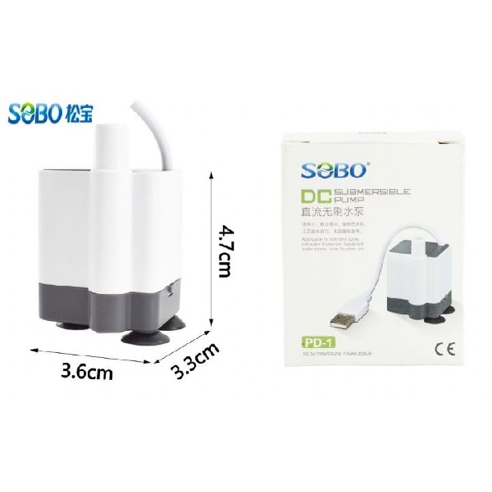 PD-01 SOBO SEBİL MOTORU YEDEK 200 L/H