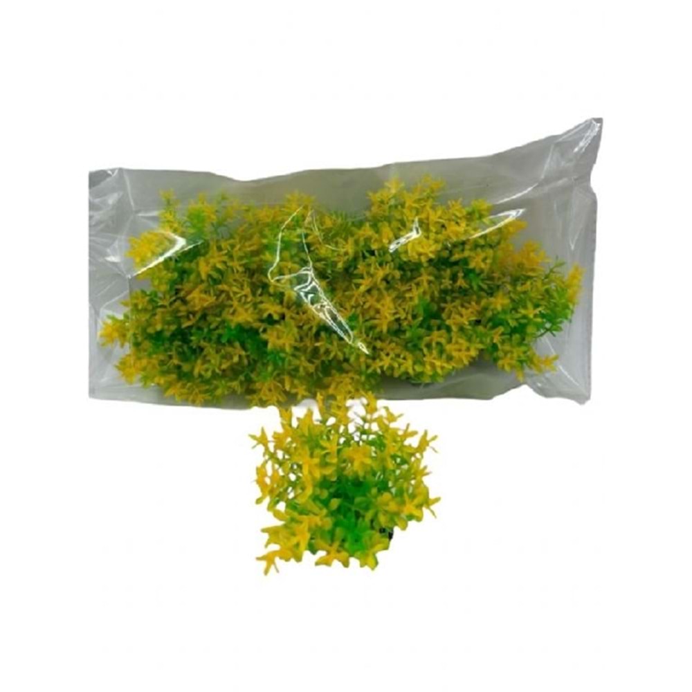 4000094 Plastik Bitki Sarı Yeşil