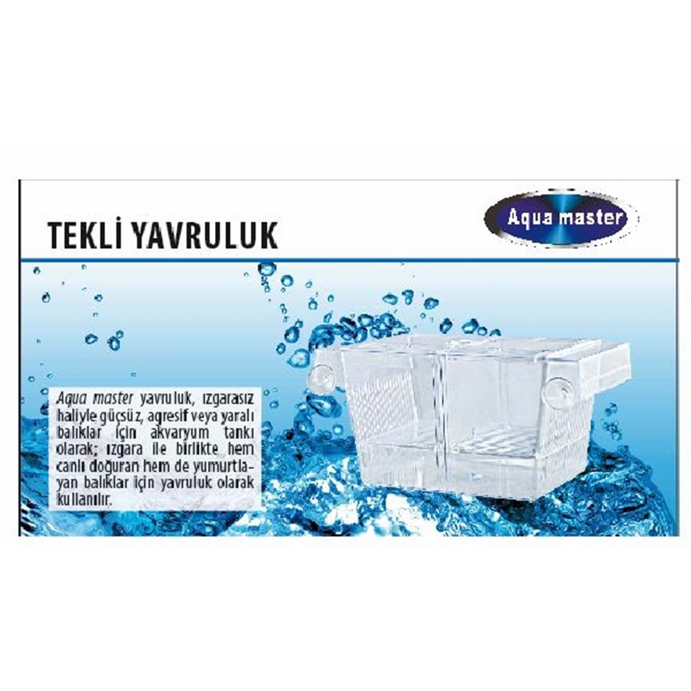 Aquwawe Balık Yavrulugu Tekli Vantuzlu