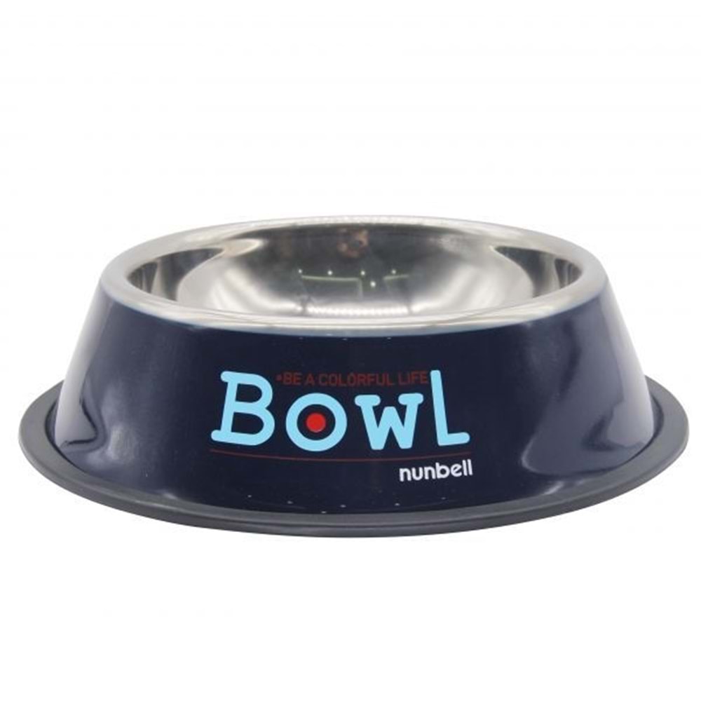 Nunbell Çelik Mama Kabı Renkli 15Cm