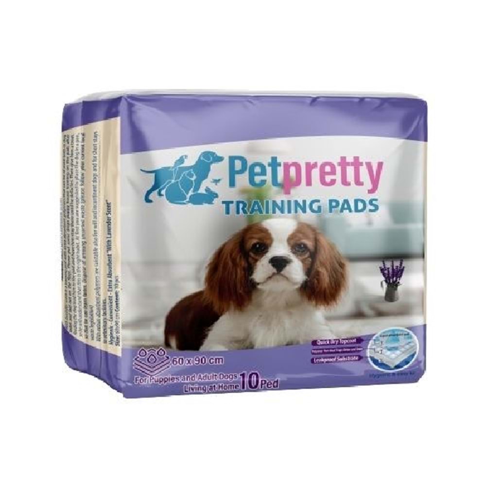 Petpretty Köpek Çiş Egitim Pedi 60X90 10'Lu Kokulu