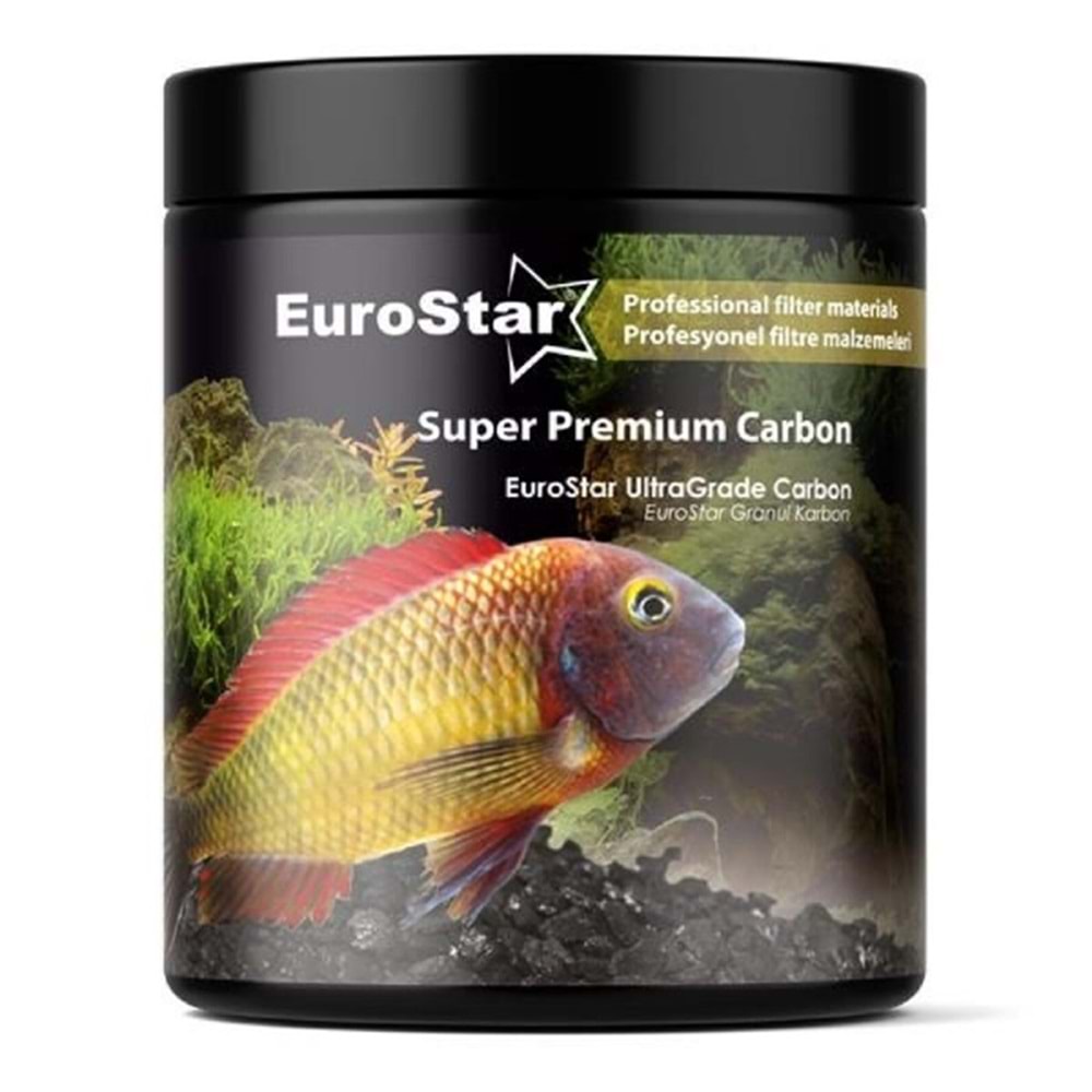 Eurostar Süper Premium Carbon Filtre Malzemesi 1 Lt 450 Gr