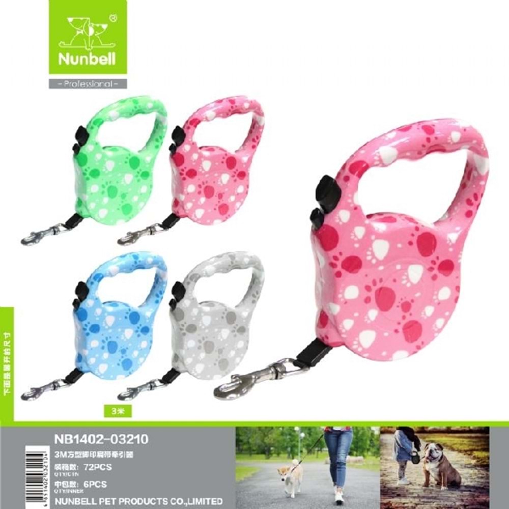 Nunbell Otamatik Tasma Şerit 5Mt(Puantiyeli)