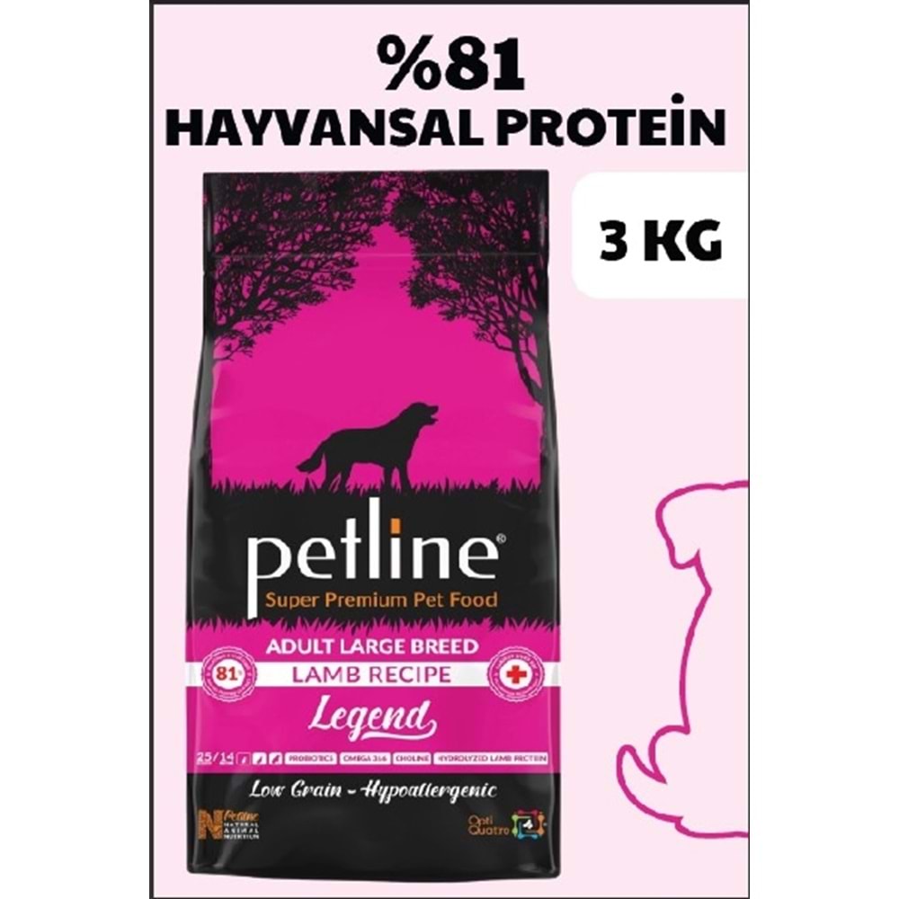 Petline S. P. Yetişkin Köpek Maması Kuzu Etli 12 Kg Legend