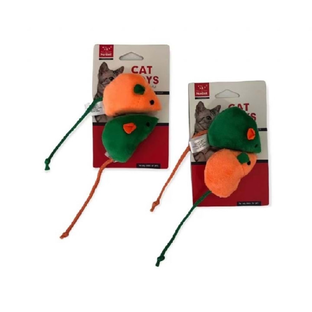 Nunbell Renkli Fare 2'Li