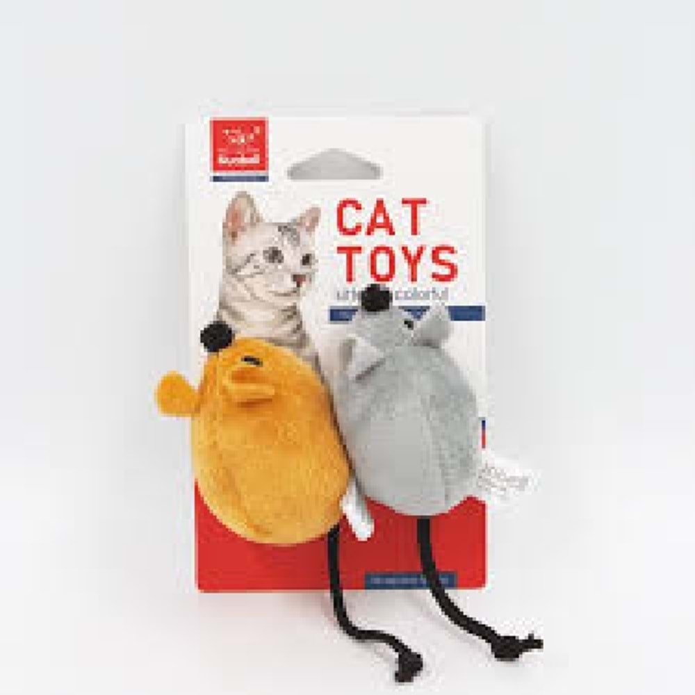 Nunbell Renkli Fare 2'Li