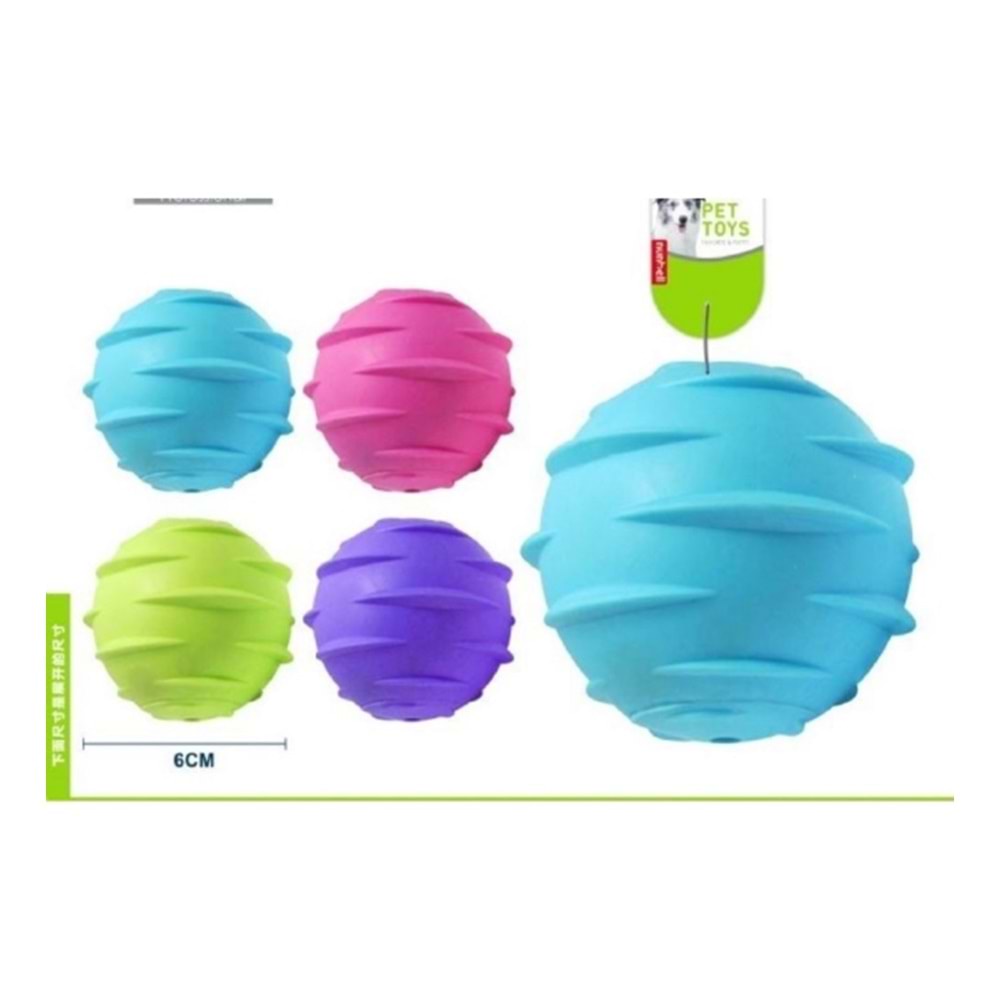 Nunbell Köpek Oyuncağı Plastik Top Sesli