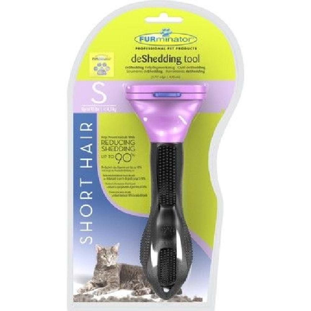Furminator Kısa Tüy S Kedi Fırçası