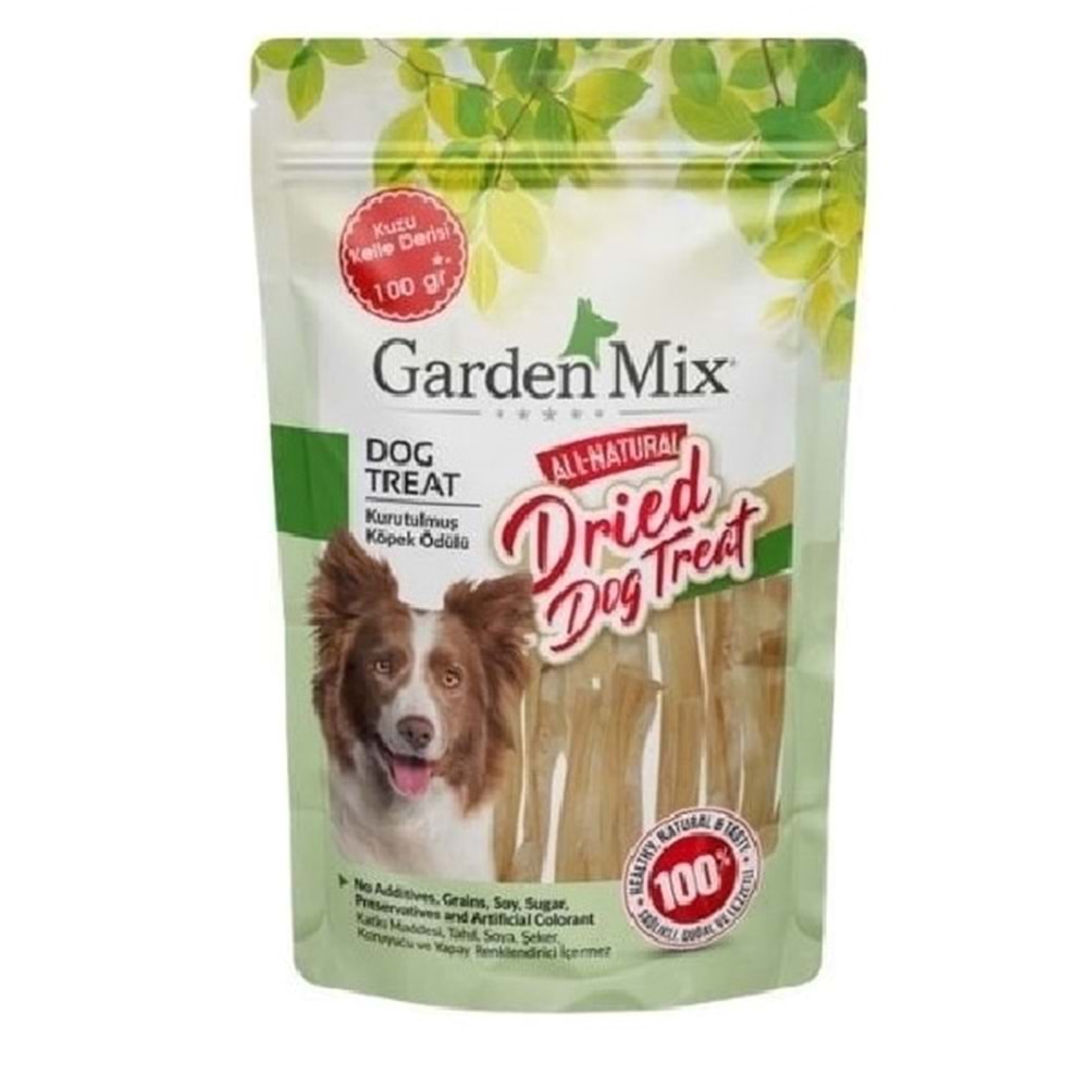 Garden Mix Kurutulmuş Kuzu Kelle Derisi 100 Gr