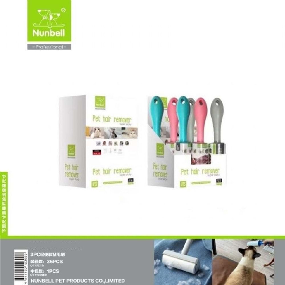 Nunbel Tüy Toplama Rulo Set