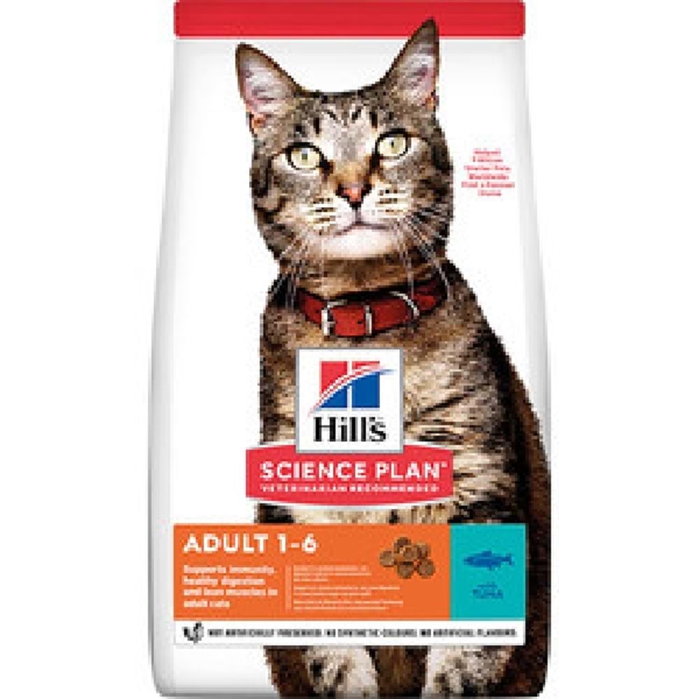 Hills Adult 1-6 Yaş Ton Balıklı 1,5Kg