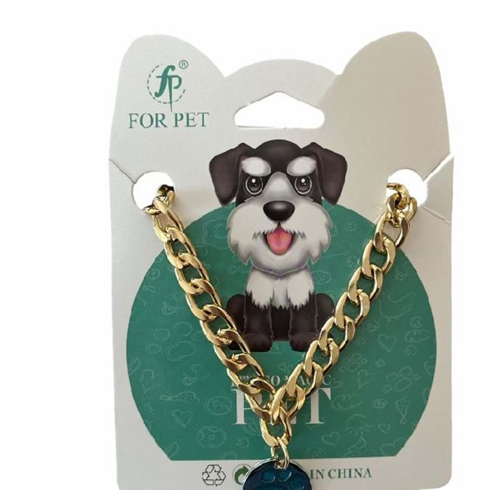 Forpet Kedi Köpek Kolye Figürlü