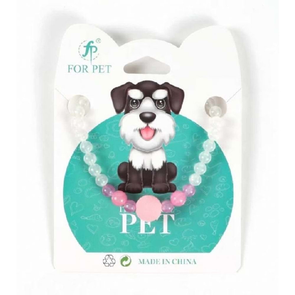 Forpet Kedi Köpek Kolye Fiyonklu