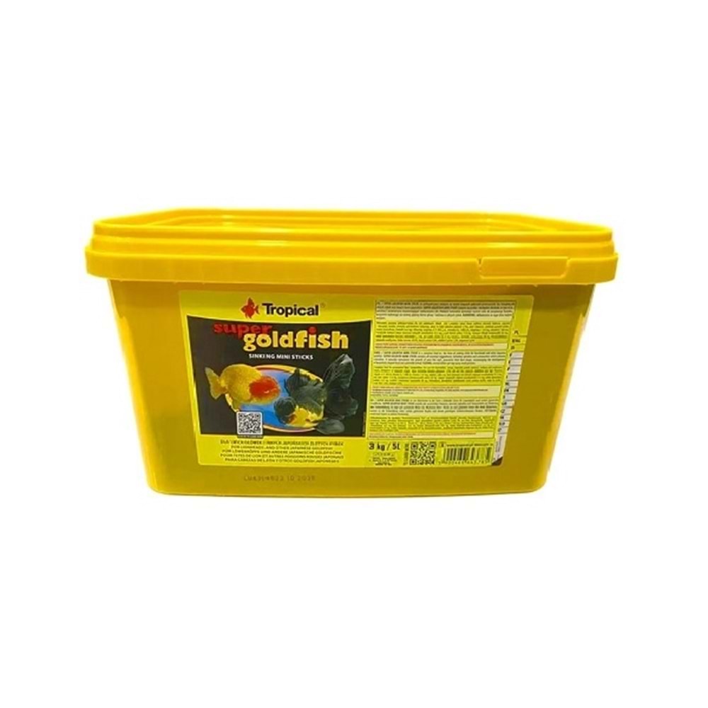 Tropical Super GoldfishMini Sticks (50 Gr Paketli)