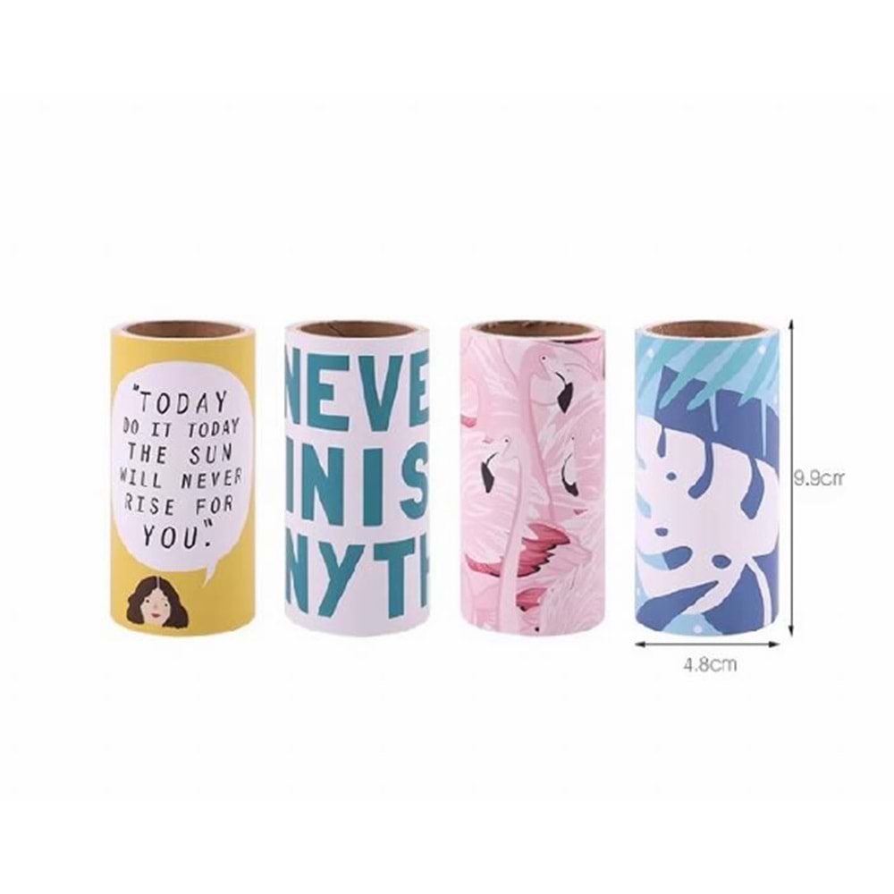 Tüy Ve Toz Toplama Rulosu Yedek 4'Lü