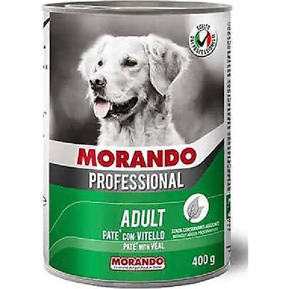 Morando Dana Etli Köpek Konservesi Pate 400 Gr
