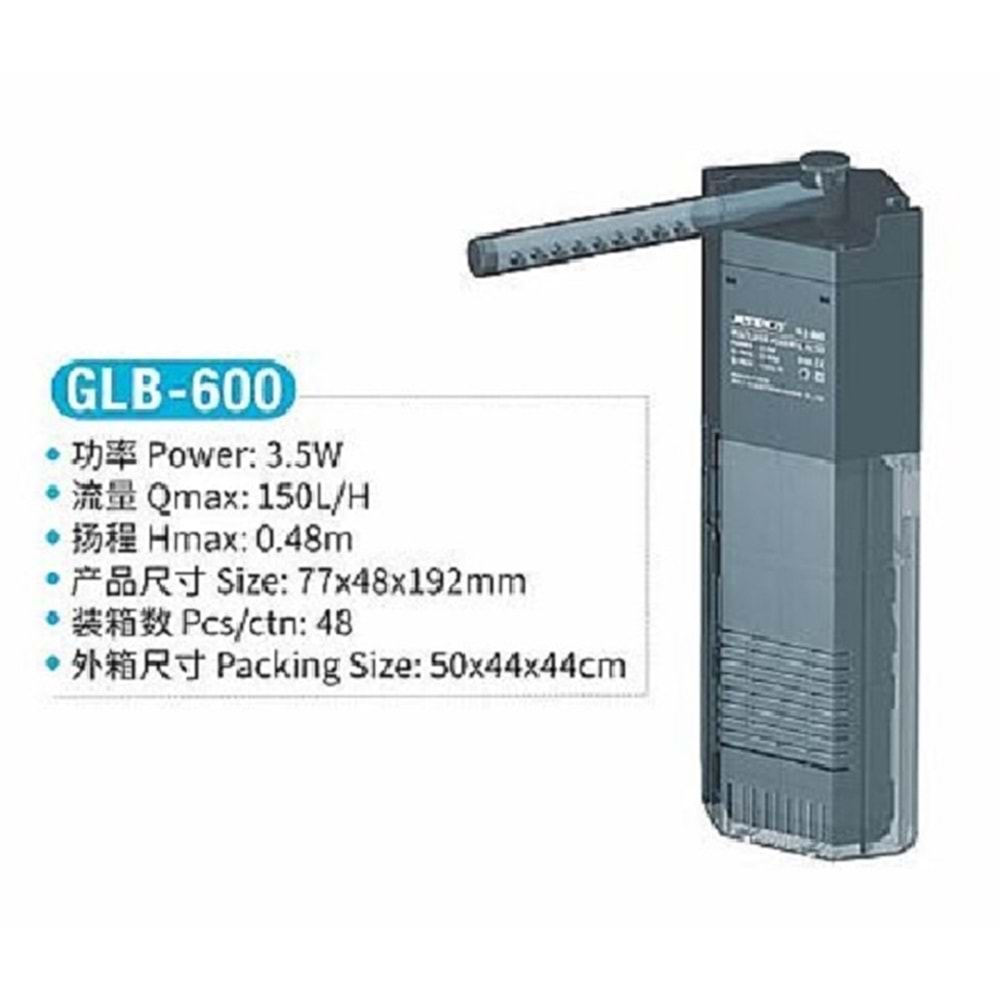 Jeneca GLB-600 Köşe İç Filtre