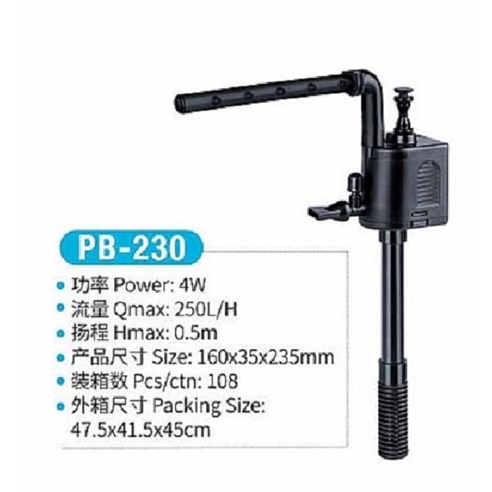 Jeneca PB-230 Şelale Filtre Pompası