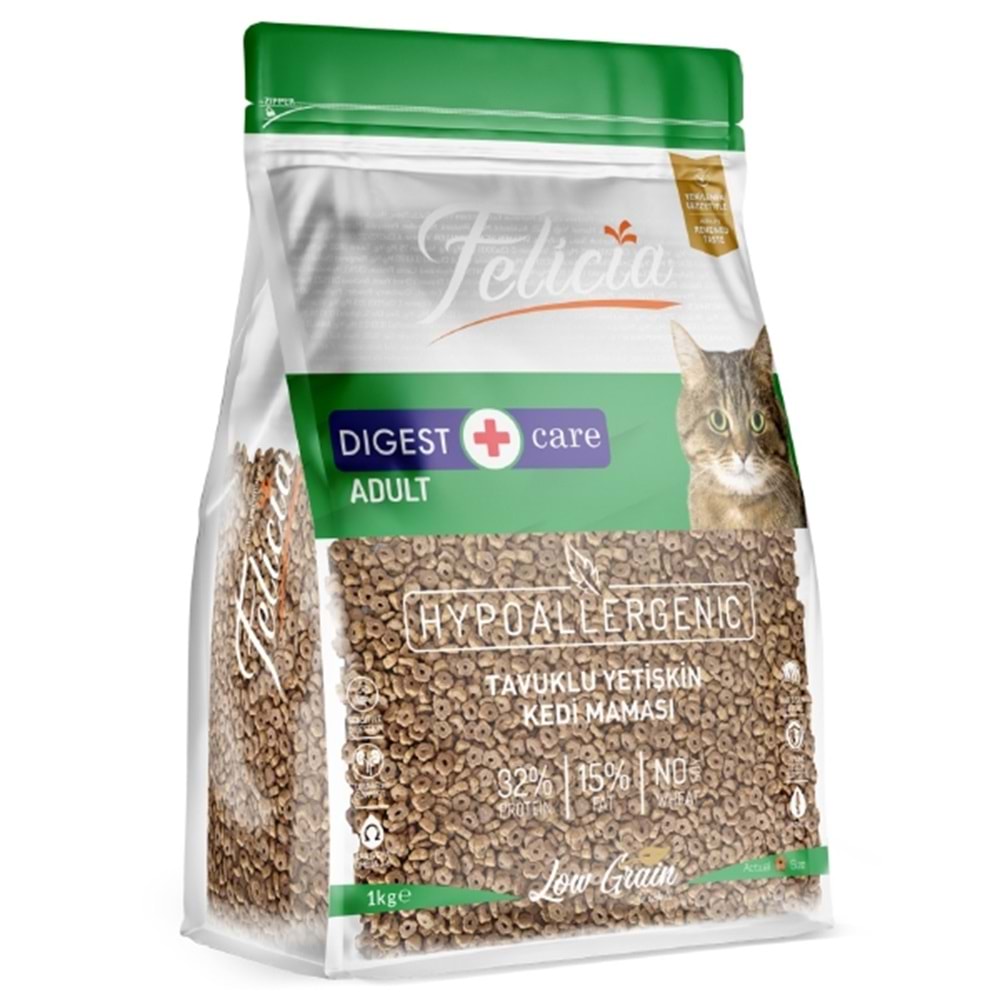 Felica Tavuklu Yetişkin Kedi Maması 1Kg