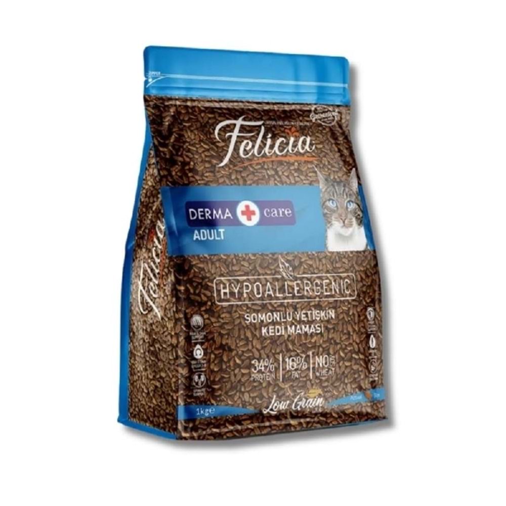 Felica Somonlu Yetişkin Kedi Maması 1Kg
