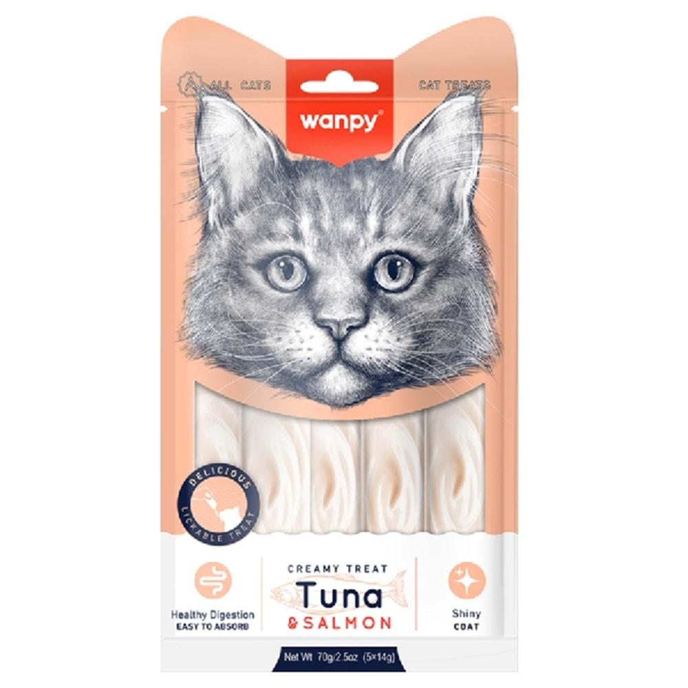 Wanpy Cat Creamy Treats Tuna-Salmon