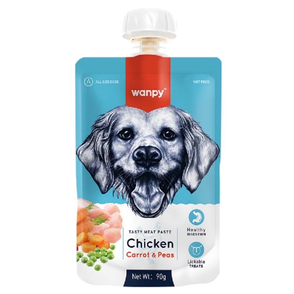 Wanpy Dog Chicken Carrot-Pea