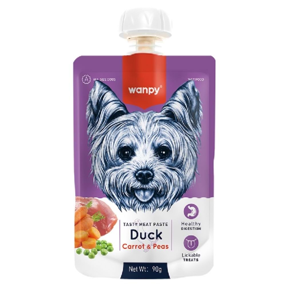 Wanpy Dog Duck Carrot-Pea