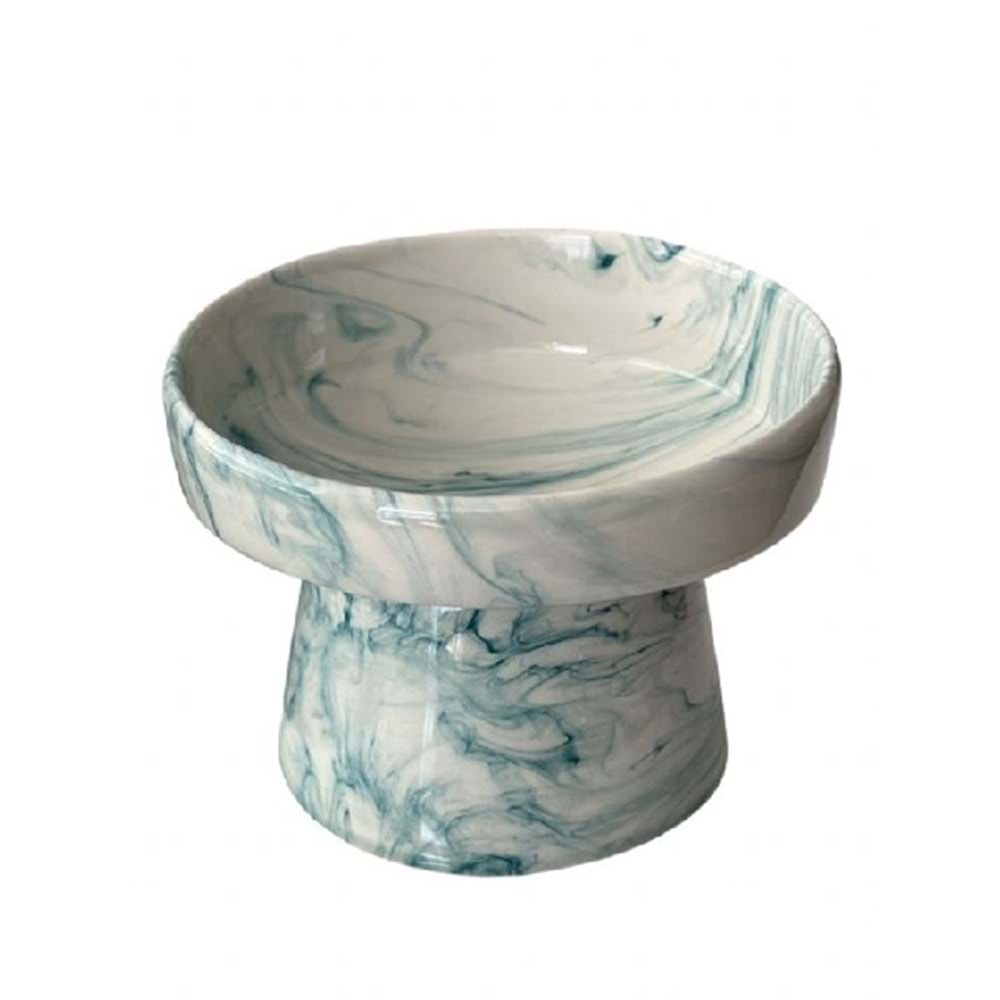 Ayaklı Seramik döküm Mama Kabı