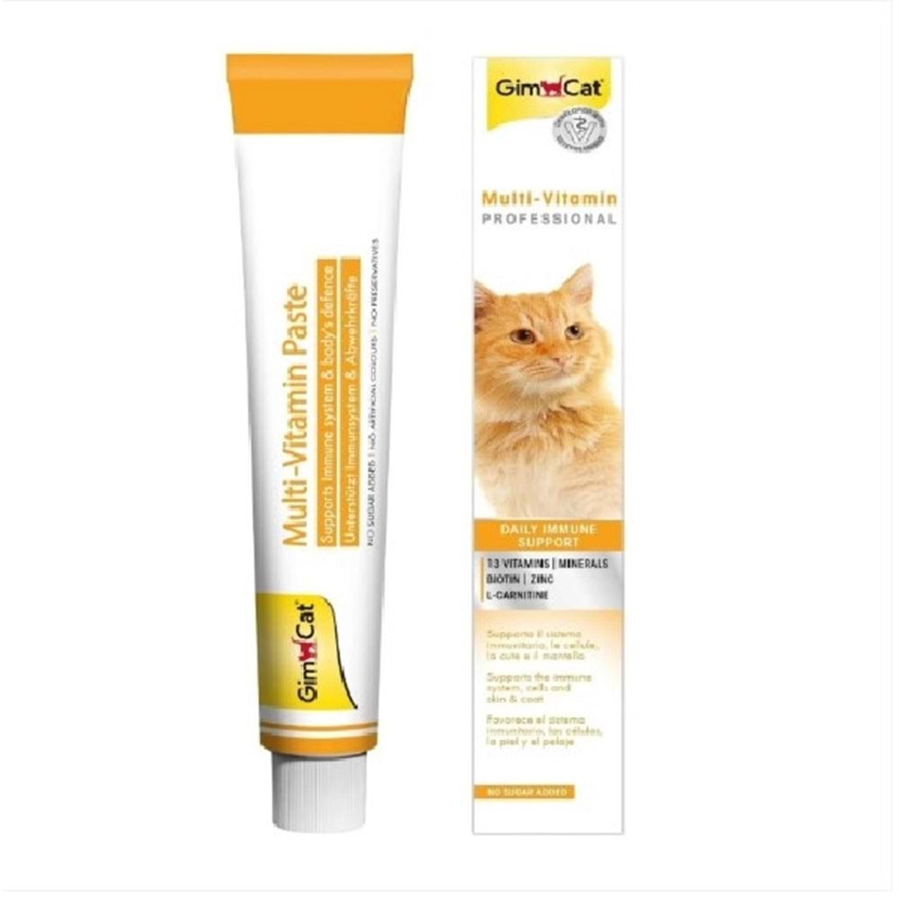 Gimcat Kedi Macunu Multivitamin 100 Gr