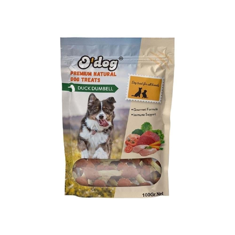 O Dog Ördek Etli Dumbell Köpek Ödülü 100 Gr Dt5185