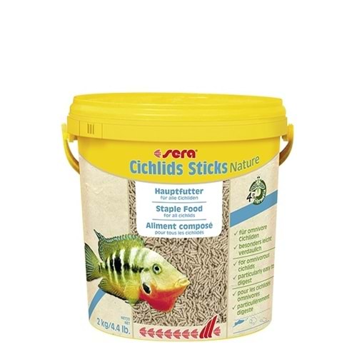 Sera Cichlids Sticks Nature 50 Gr Paketli (Kovadan Bölme)