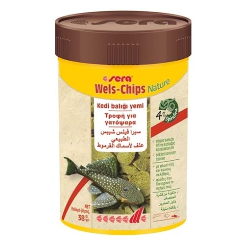 Sera Wels Chips Nature-100 Ml