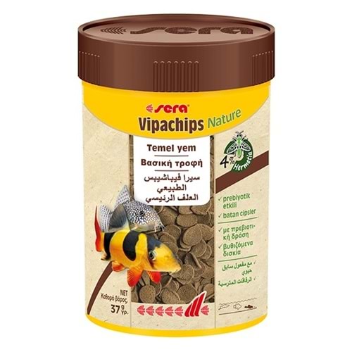 Sera Vipachips Nature Tablet-100 Ml