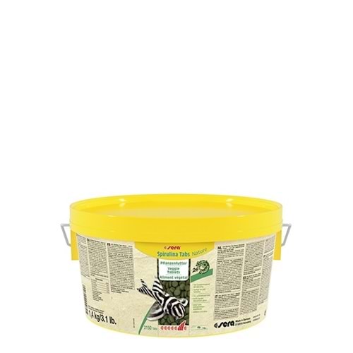 Sera Spirulina Nature 50 Adet (Kovadan Bölme)