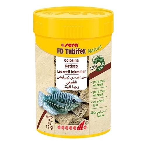Sera Fd Tubifex (Kurt) Nature-100 Ml