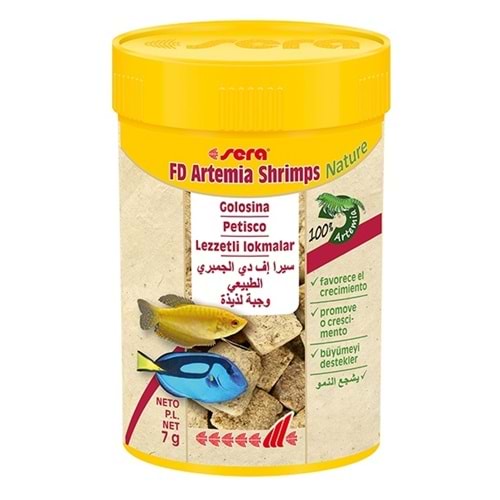 Sera Fd Shrimp (Artemia) Nature-100 Ml